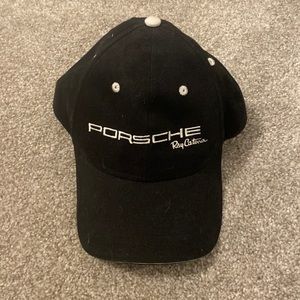 Black Porsche hat